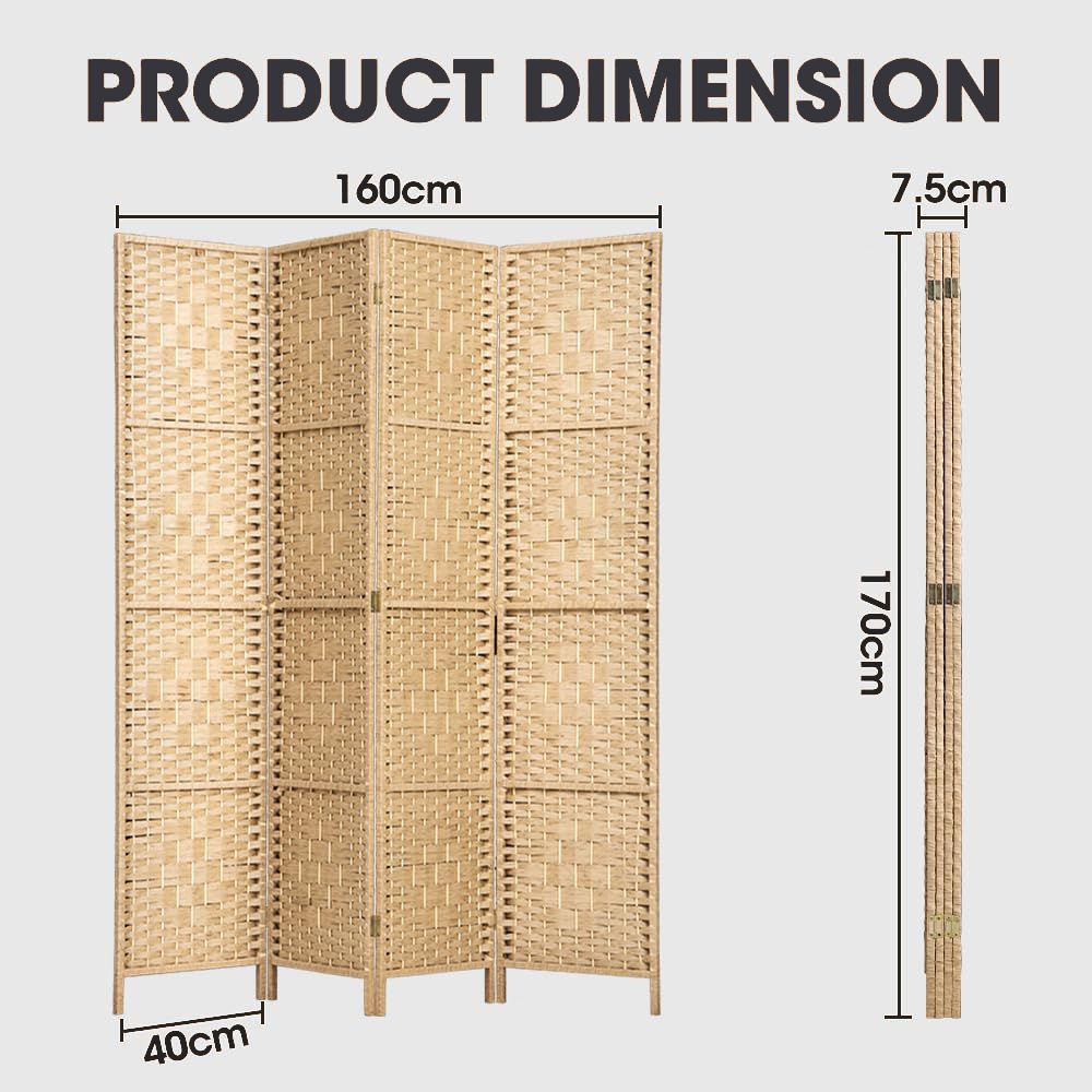 Collapsible Room Divider - 4 Panels: image 2