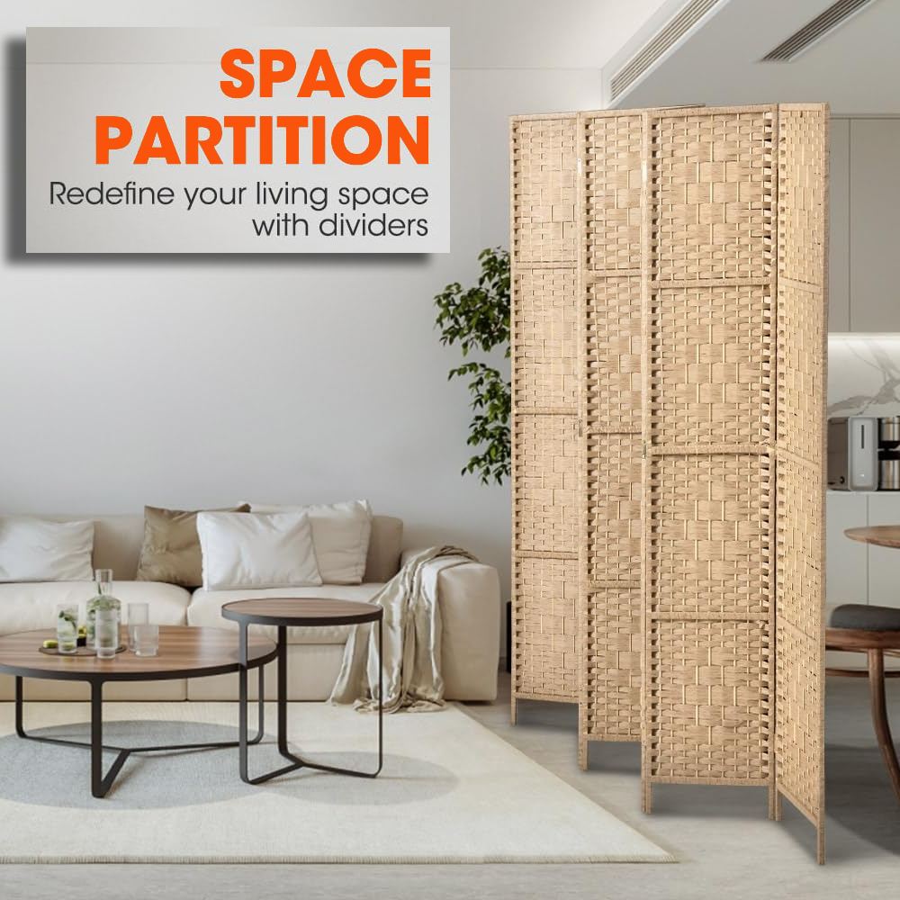 Collapsible Room Divider - 4 Panels: image 3