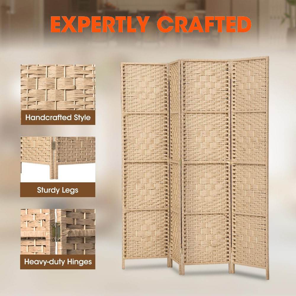 Collapsible Room Divider - 4 Panels: image 5