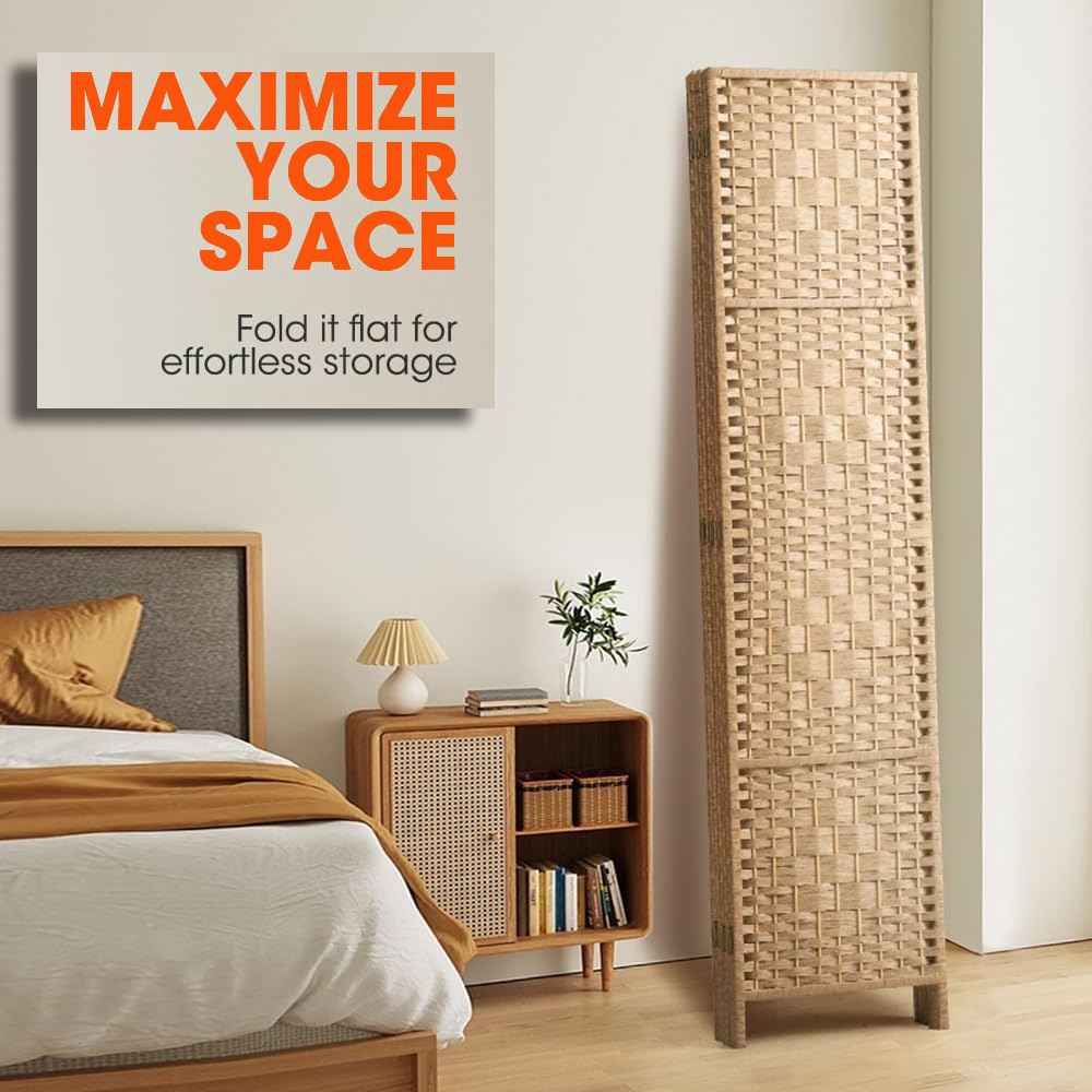 Collapsible Room Divider - 4 Panels: image 6