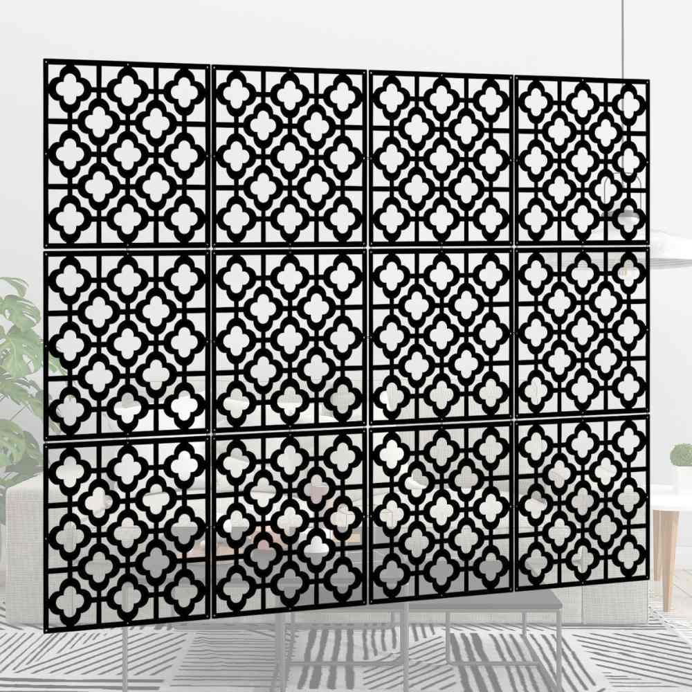 Hanging Room Divider - Black