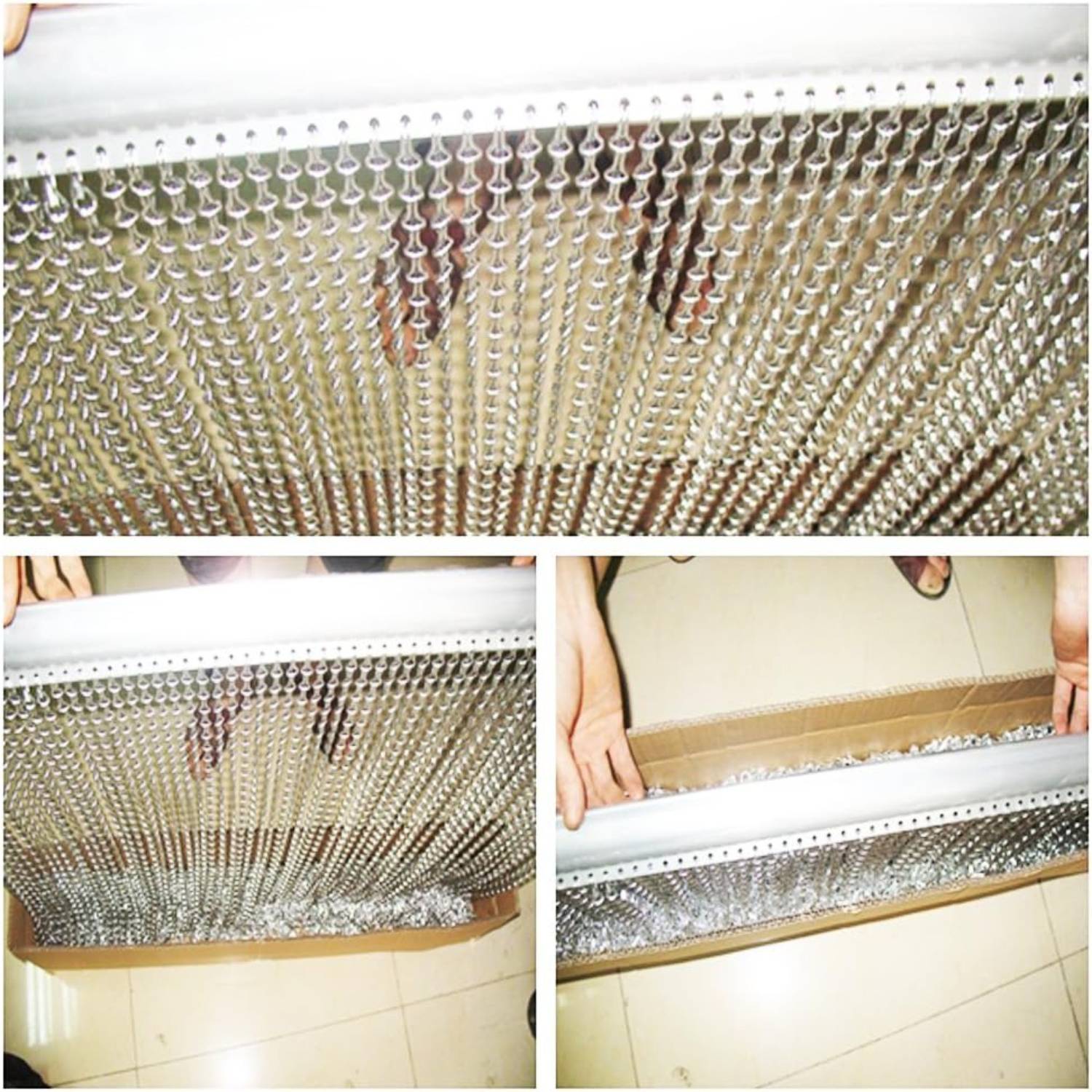 Chain Mail Curtain - Black: image 5